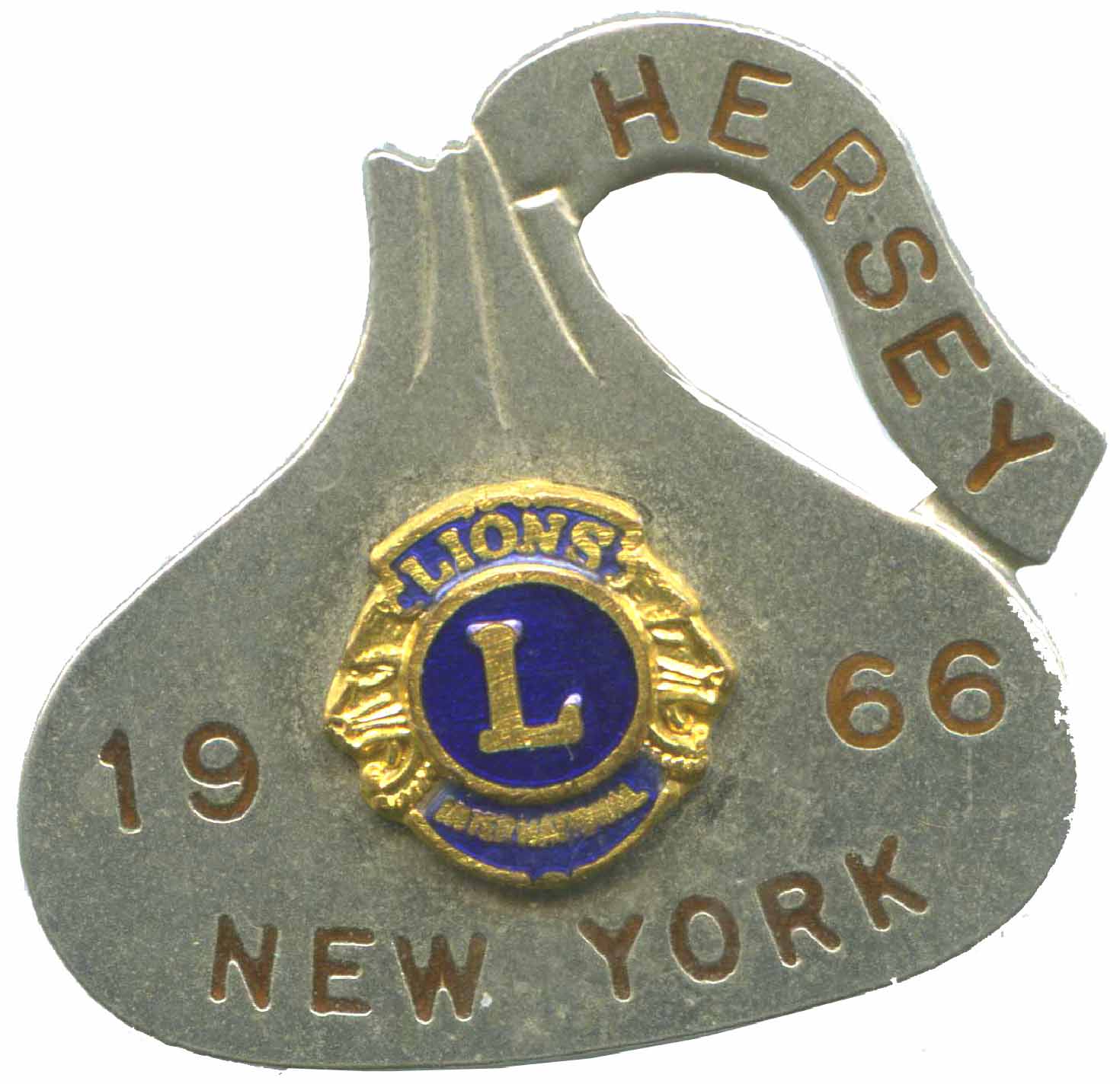 Hershey Pin 1966