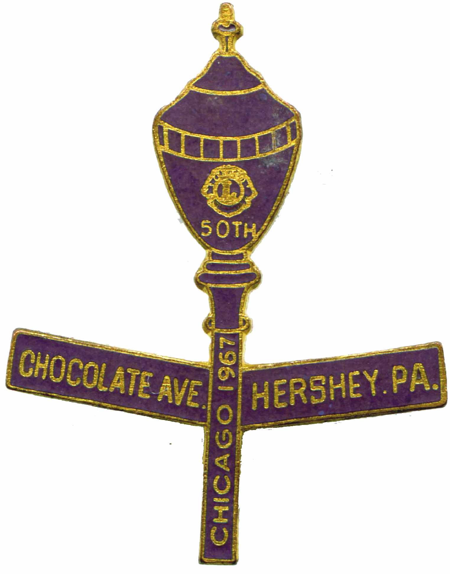 Hershey Pin 1967