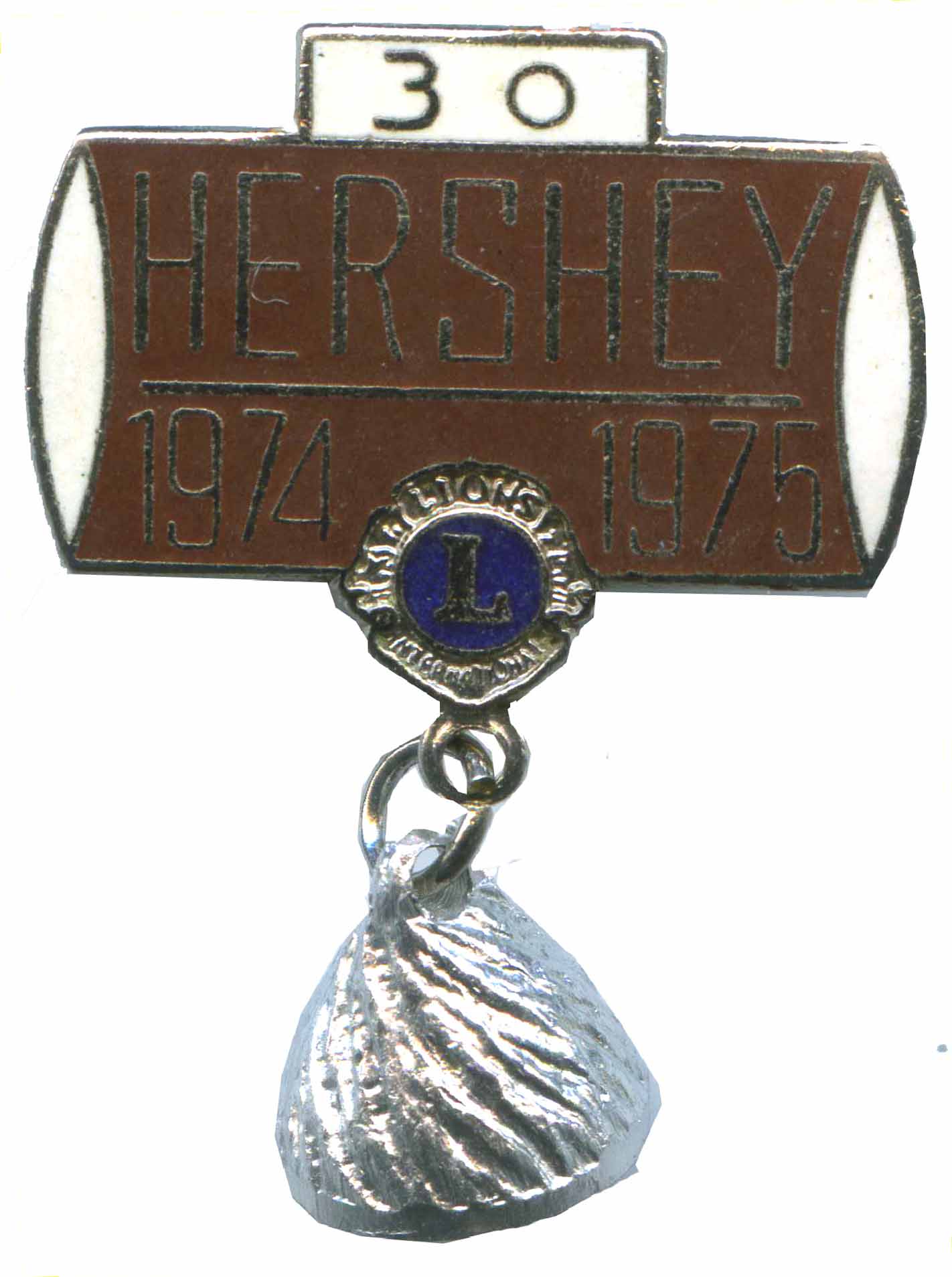 Hershey Pin B 1975